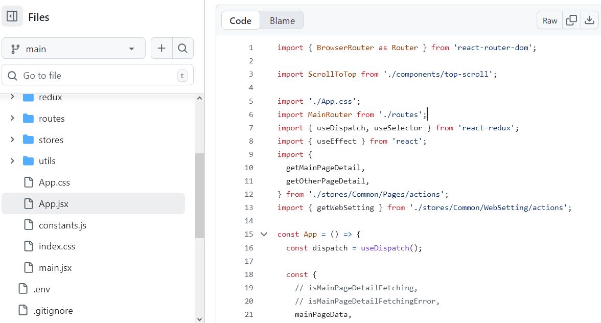 React Frontend Development